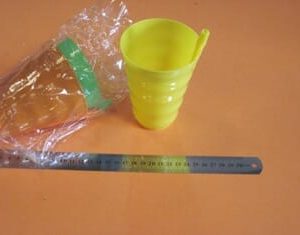 כוס פלסטיק עם קש | כוס פלסטיק רב פעמית