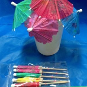 מטריות לקוקטיילים מארז 5 יחידות | אביזרים למסיבות