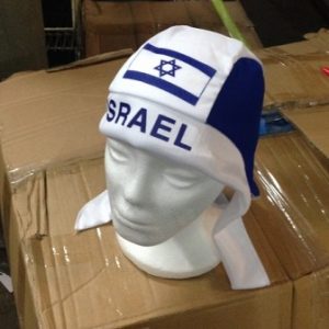 בנדנה דגל ישראל | כובע דגל ישראל