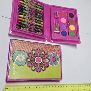 קלמר צבעים 24 חלקים | מזוודה 24 צבעים