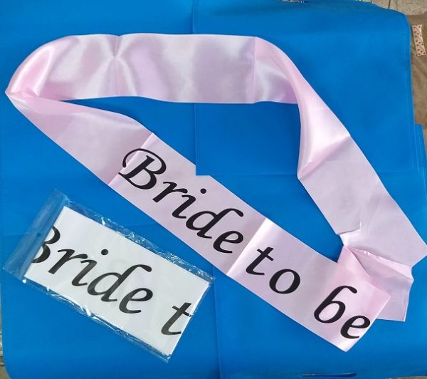 סרט BRIDE TO BE | אביזרים למסיבת רווקות