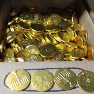 מטבעות שוקולד 5 גרם - 1 ק''ג
