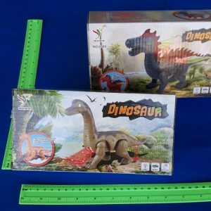 דינוזאור בינוני על סוללות | צעצועים בסיטונאות
