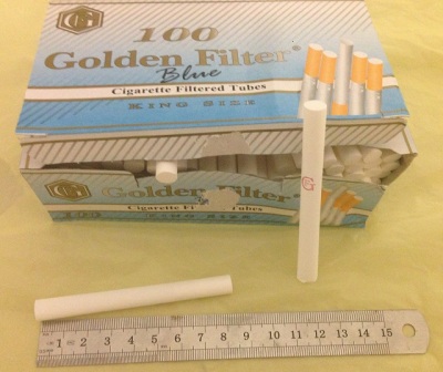 סיגריות למילוי | סיגריות ריקות | פילטר לבן 1000 יחידות