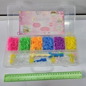 גומילום בקופסה | גומילום צמידים ליצירה מזוודה בנוני