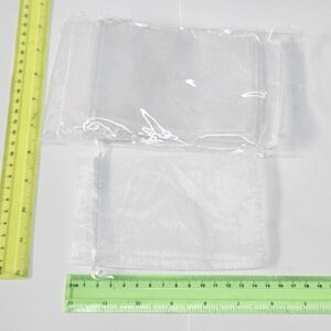 &nbsp;שקית אורגנזה גדול 15/10 ס"מ | שקית בד ל חינה / ברית