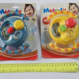 תיבת נגינה לחצנים | רעשן מנגן יוקרתי | רעשן לתינוק