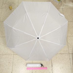 מטרייה מתקפלת לבנה | מטרייה מיני | מטרייה רגיל