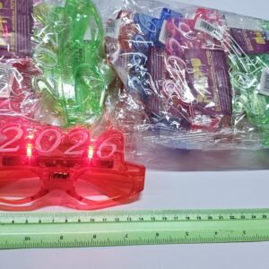 משקפיים 2026 | עם אורות למסיבות | אביזרים למסיבות