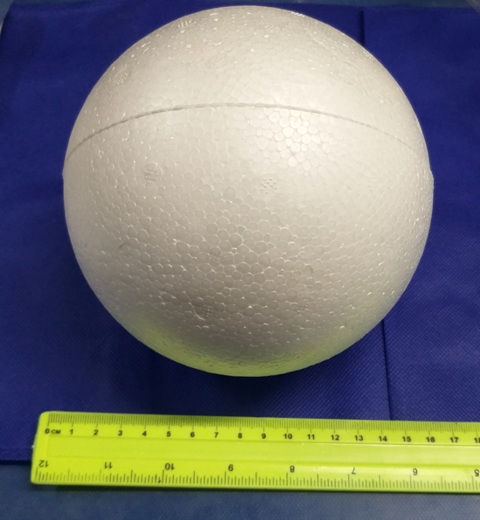 כדור קלקר 15 ס"מ | כדור קלקר ליצירה גדול