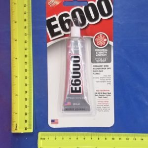 דבק E6000 | דבק סיליקון 30 מ"ל