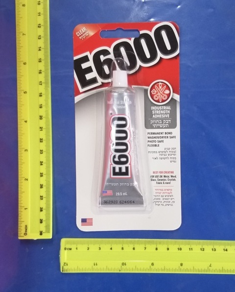 דבק E6000 | דבק סיליקון 30 מ"ל