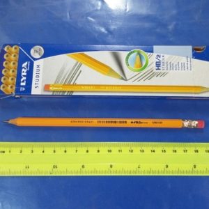 עפרון גרפיט | עפרון HB | עפרון LYRA מארז 12 י"ח