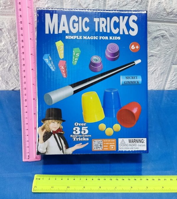 ערכת קוסם גדולה לילדים | ערכת קסמים | 35 טריקים