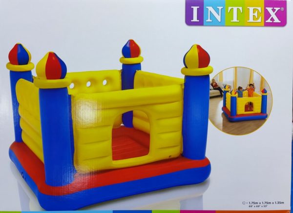 מתנפחים לגינה INTEX | מתקן קפיצה | מתקנים מתנפחים 1.75/1.75/1.35 מטר