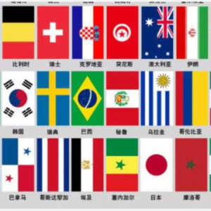 דגלים של מדינות | דגלים של ארצות | גודל 110/150 מטר
