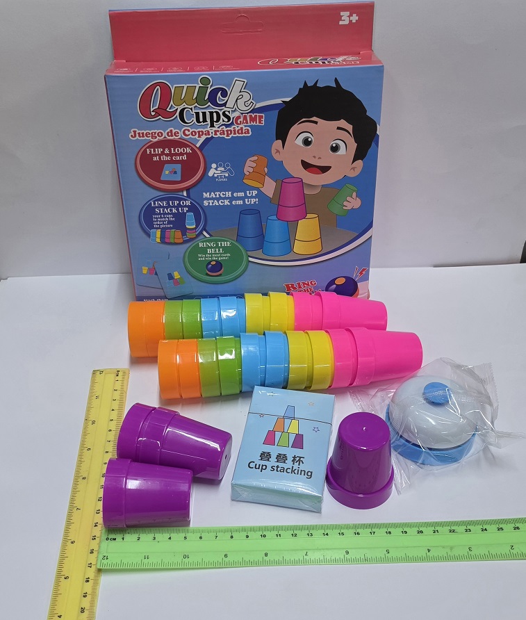 משחק כוסות זריזות ידיים | ספיד סטאקס | Speed Stacks