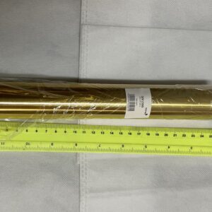 חמרן זהב | גליל מתכת צבע זהב 5 מטר רוחב 25 ס"מ
