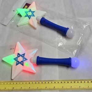לפיד אורות דגל ישראל | אביזרים ליום עצמאות