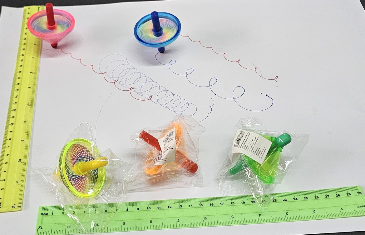 סביבון מצייר