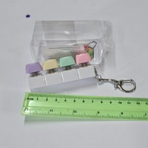 מקלדת פיגיטויס | 4 לחצנים עם אור פסטל | הפתעות ליום הולדת