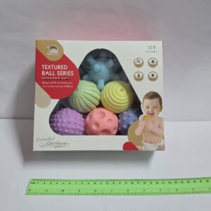 כדורי תחושה | מארז 6 כדורי לחיצה צעצוע תינוק