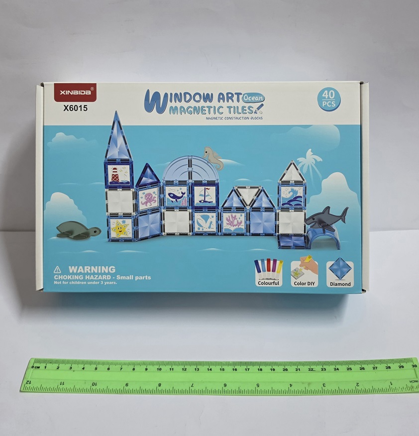 לגו מגנט 40 חלקים ויצירה